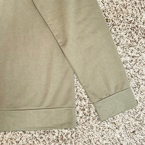Size 2X Womans Long Sleeve Lt Green Pullover Top - Picture 4 of 8